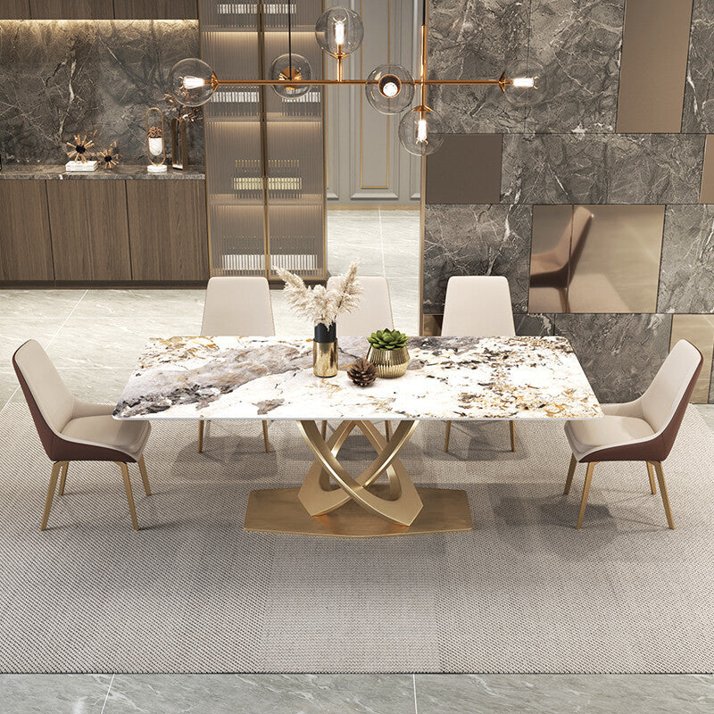 Lavish Sintered Stone Dining Set