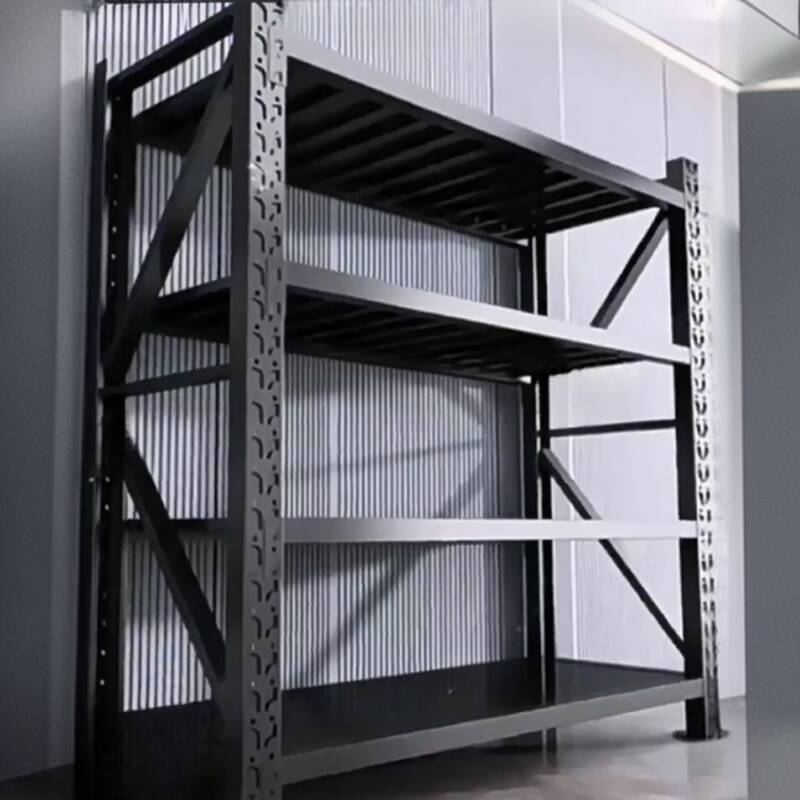 Trendy 4 Tiers Rectangle Fireproof Cabinet Storage Shelf Rack with 3 Cube Storage Units