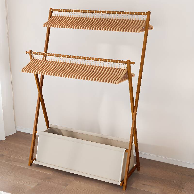 Minimalist Free Standing Hall Tree with Locker, 1 Basket, and 2 Hooks