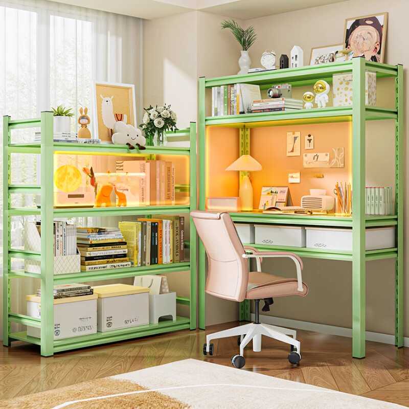 Olive Green Casual Rectangle Cabinet Shelf with Flame-resistant Feature