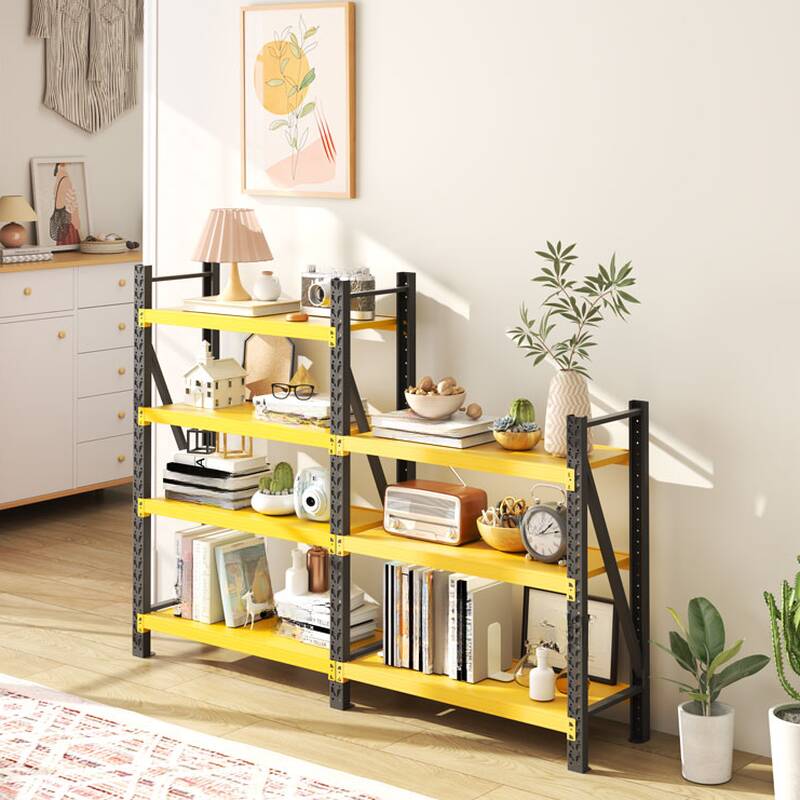 Butter Colour Casual Rectangle Flame-resistant Cabinet Shelf
