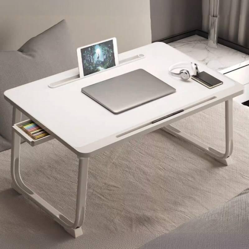 Casual Composite Wood Riser Laptop with Compartment Drawers