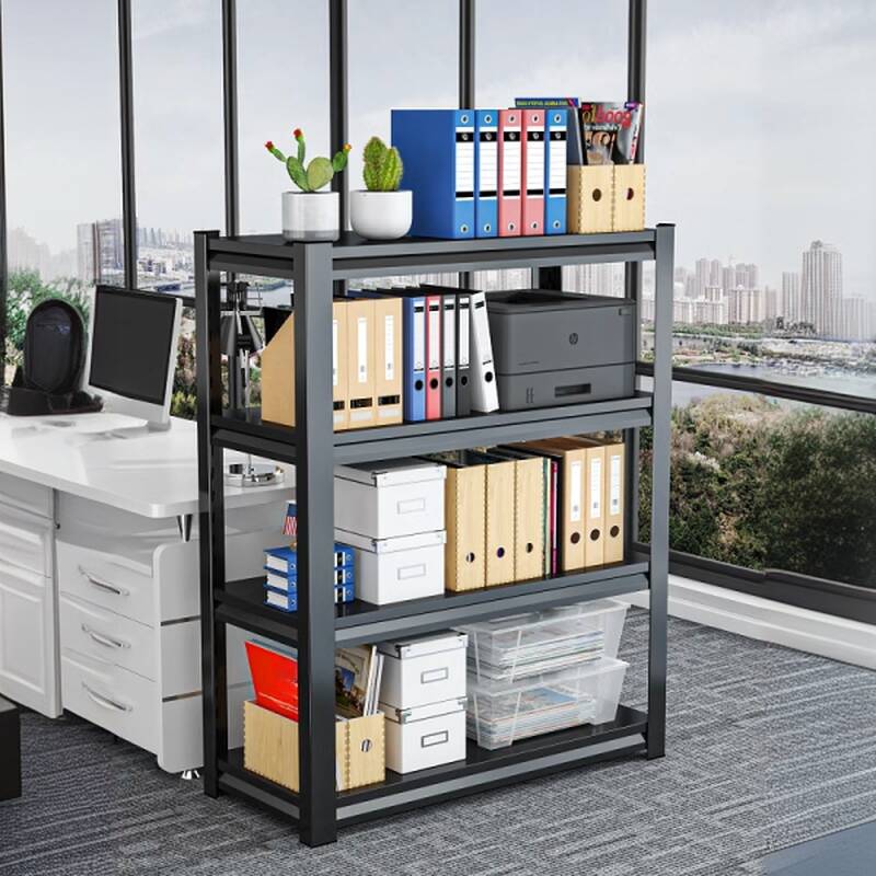 Casual 4/5/3 Tiers Rectangle Cabinet Shelf with Flame-resistant Feature