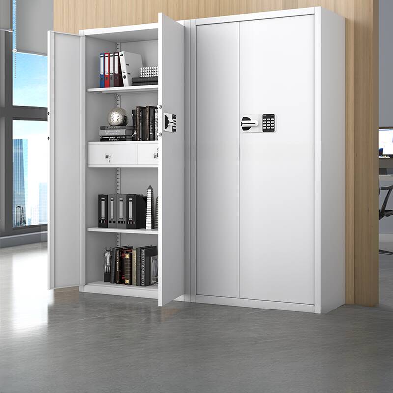 Steel Storage Cabinet with Warp-free Durability, Drawers, Changeable Shelf, Locking Door, and 1-Wide Compartments