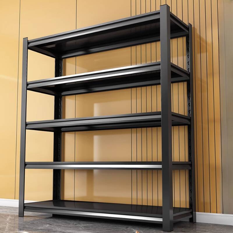 Casual Warehouse Shelving Rack with Steel Storage Shelves, Unattached