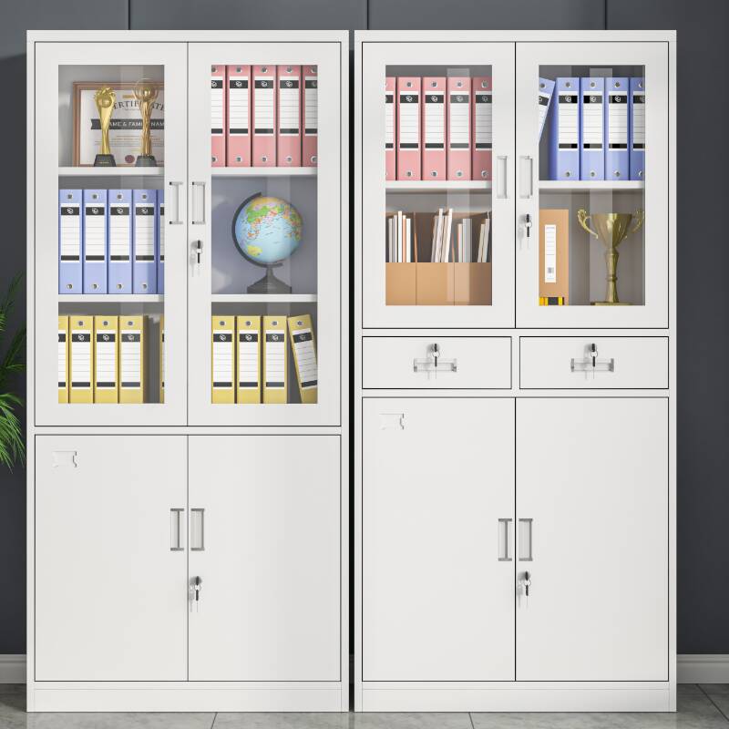 Chalk Steel Office Storage Unit with Corrosion Resistant Locker, Adjustable Shelving, and Locking Door, 1-Wide