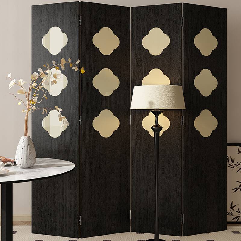 Modern Indoor Translucent Pop Up Natural Wood Independent Room Separator Wall
