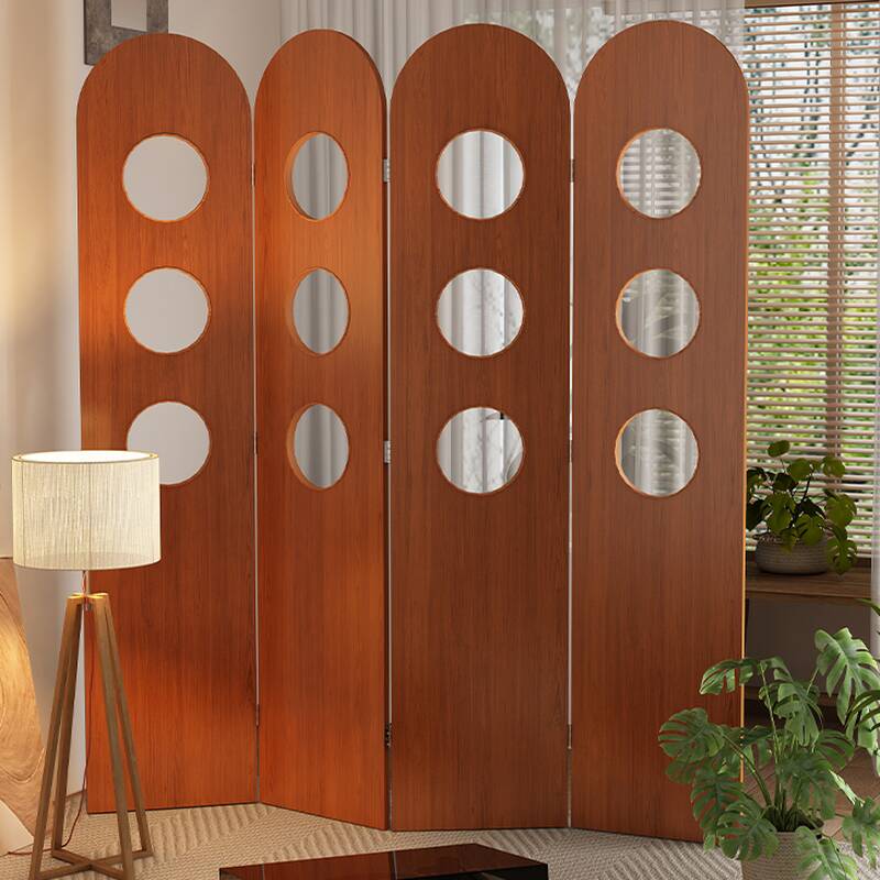 Modern Indoor Translucent Pop Up Laminate Independent Room Separator Wall
