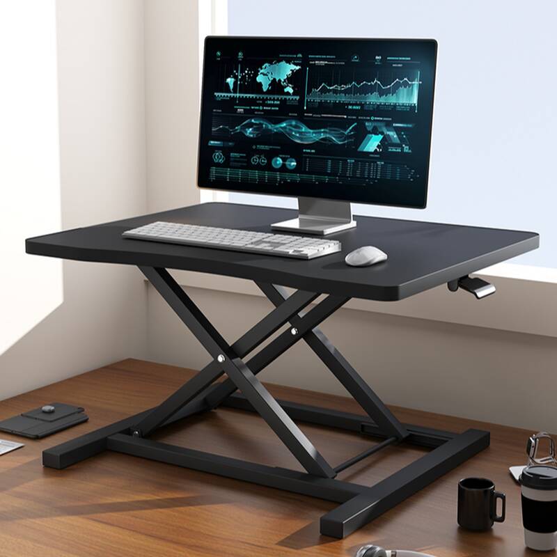 Casual Engineered Wood Notebook Holder with Airlift Lifting Feature