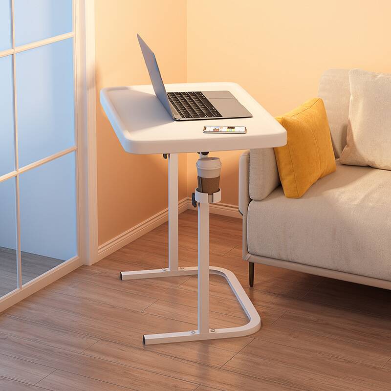 Casual Synthetic Laptop Cart with Lifting Airlift and Swivel Wheels