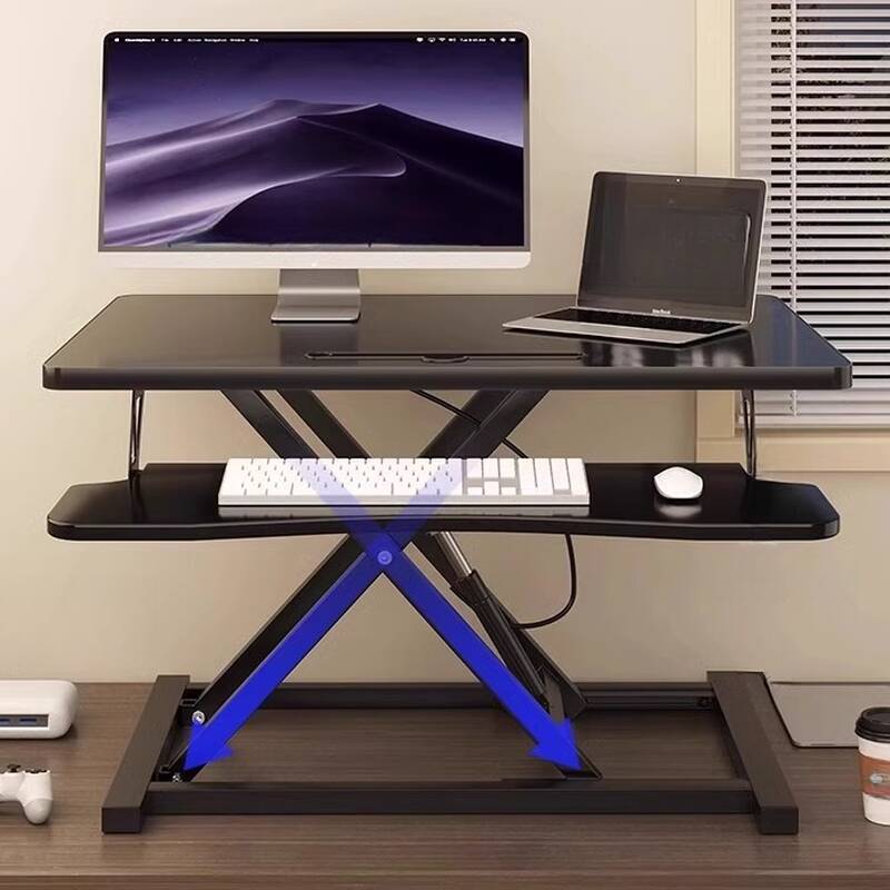 Casual Composite Wood Notebook Holder with Lifting Airlift Feature