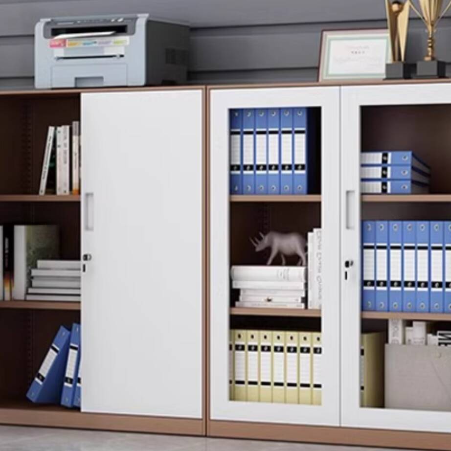 Iron Office Storage Unit with Scratch Resistant Finish, 1-Wide