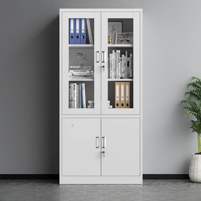 Steel Office Storage Furniture with Rust Resistant Locker, Variable Shelf, and Locking Door, 1-Wide