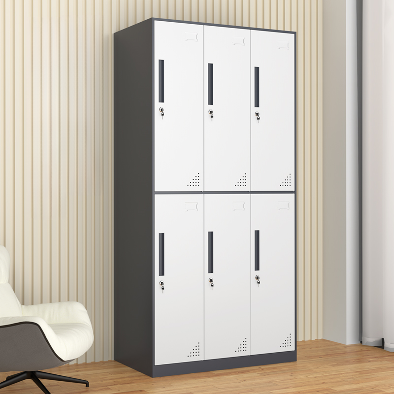 Chalk 4-tier/5-tier/3-tier Employee Lockers with Installation Required and Full Assembly Needed, Featuring 10 or More Compartments/Nine Compartments/8 Compartments, 3-Wide/2-Wide, and Locker Base