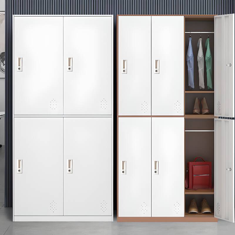 2-layer/4-layer/3-layer Employee Lockers with Installation Required and Full Assembly Needed, Featuring Shoe Storage, Ventilated Doors, 10 or More Compartments/9 Compartments/6 Compartments, 3-Wide/2-