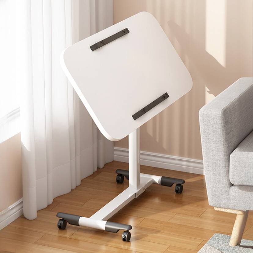 Swivel Pop Up Laptop Cart with Stand Vertical Installation