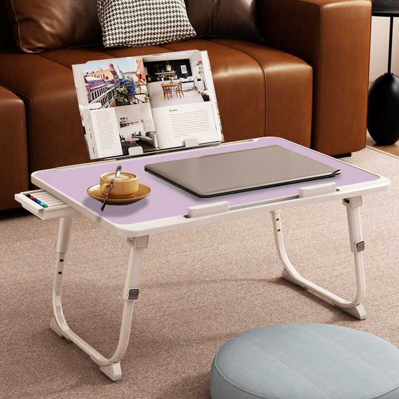 Notebook Holder with Compartment Drawer and 1 Outlet