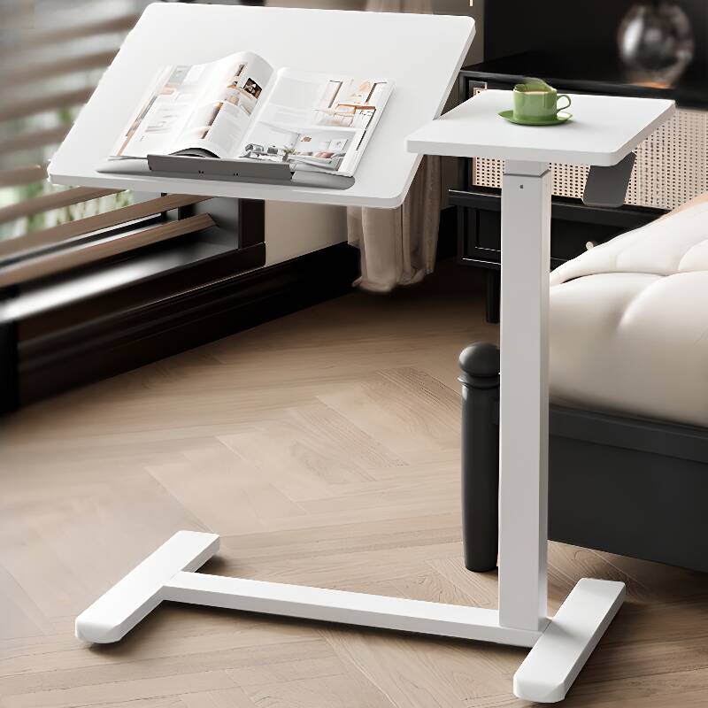 Casual Composite Wood Notebook Holder with Adaptable Height and Tilt