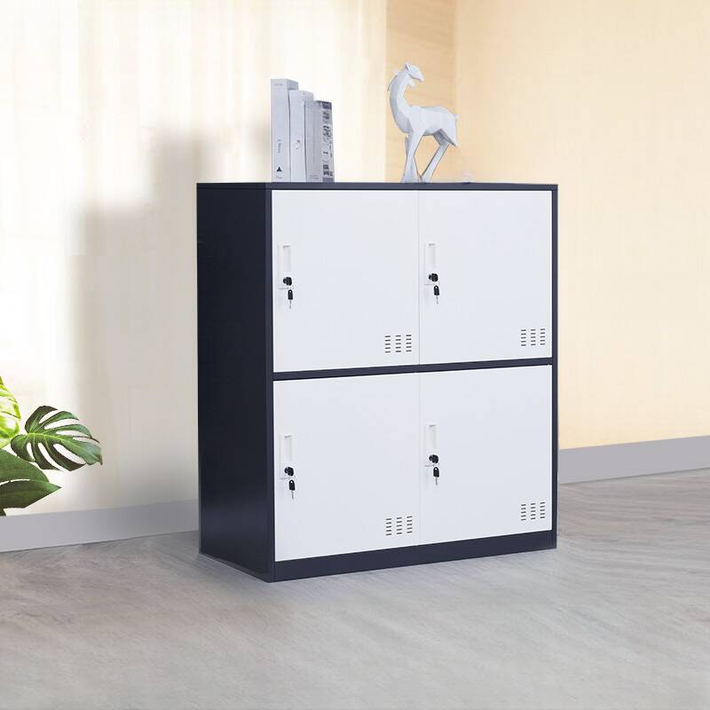 Metal 2-layer/3-layer/4-layer School Lockers with Installation Required and Partial Assembly, Ventilated Doors, 6/Nine/10 or More Compartments, 3-Wide/2-Wide