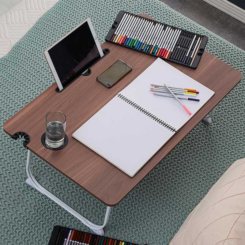 Casual Composite Wood Notebook Holder