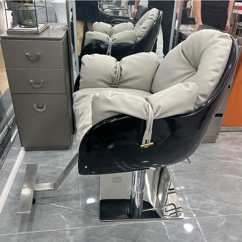 Ergonomic Elliptical Solid Colour Full Back Synthetic Leather Styling Chair with Adjustable Features