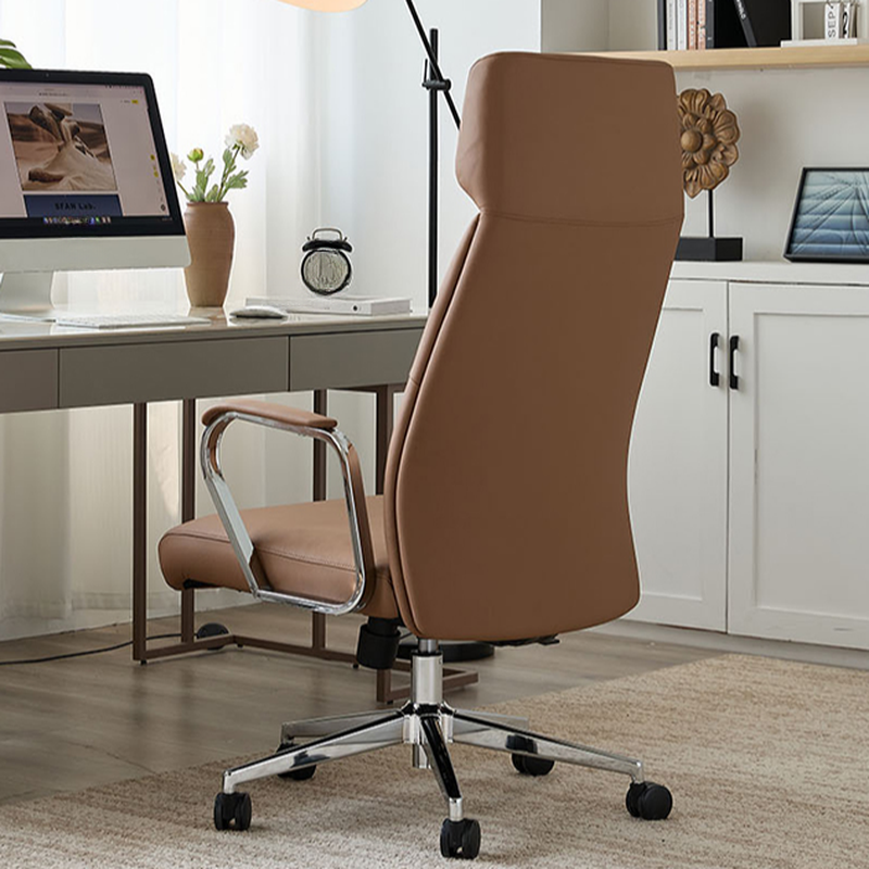 Task Chair in Caramel with Lumbar Support and Tilt Available