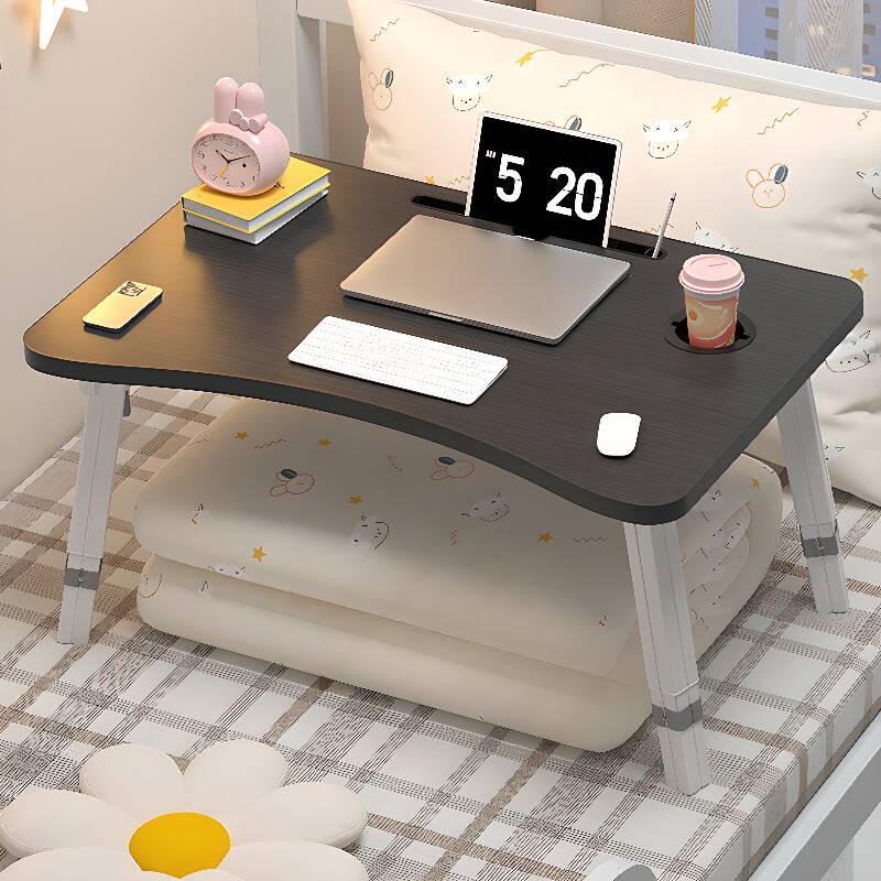 Casual Engineered Wood Notebook Stand with Adjustable Height