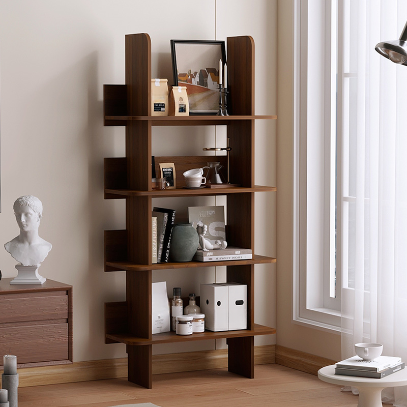 Casual Manufactured Wood Magazine Stand with Shelves, 15 in & Above Length, 10 in & Above Height, Unattached