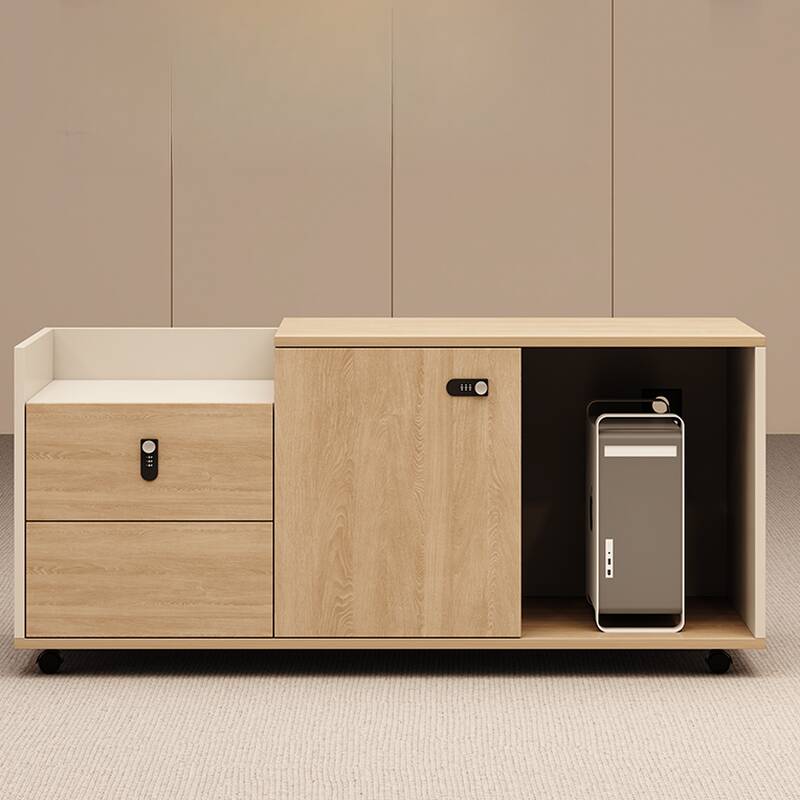 Rotatable Horizontal Base Cabinet with Transportable 3-Wide/2-Wide Compartments