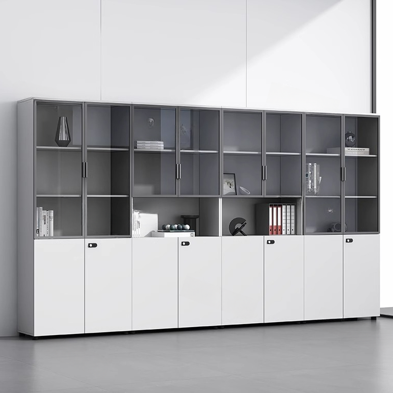 Scratch Resistant Office Storage Furniture with 16 Legs/12 Legs/8 Legs and 4-Wide/3-Wide/2-Wide Compartments