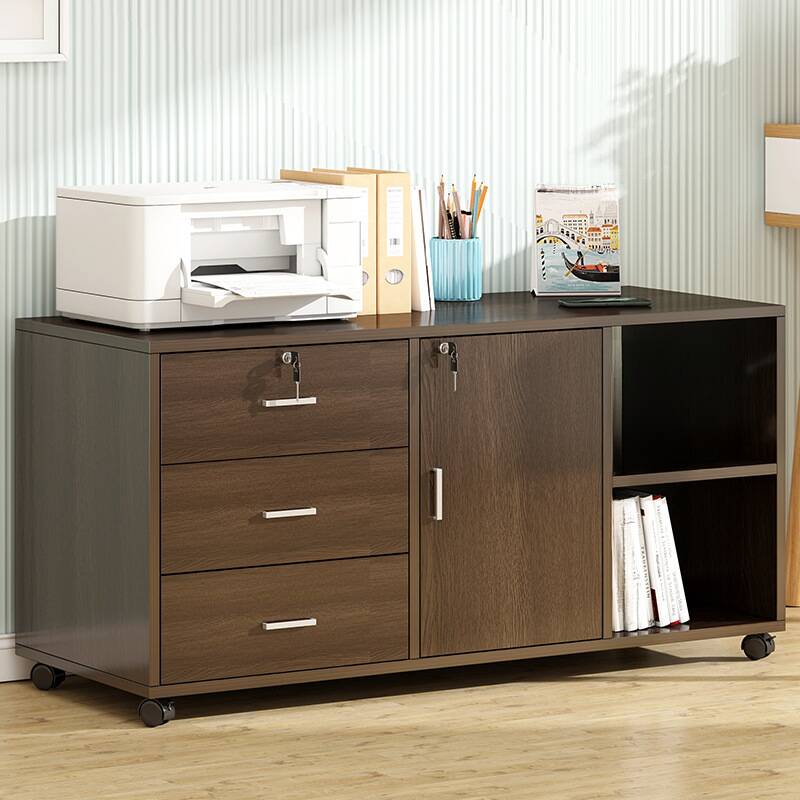 Scratch Resistant Office Storage Furniture with Stockroom and 2-Wide/3-Wide Compartments