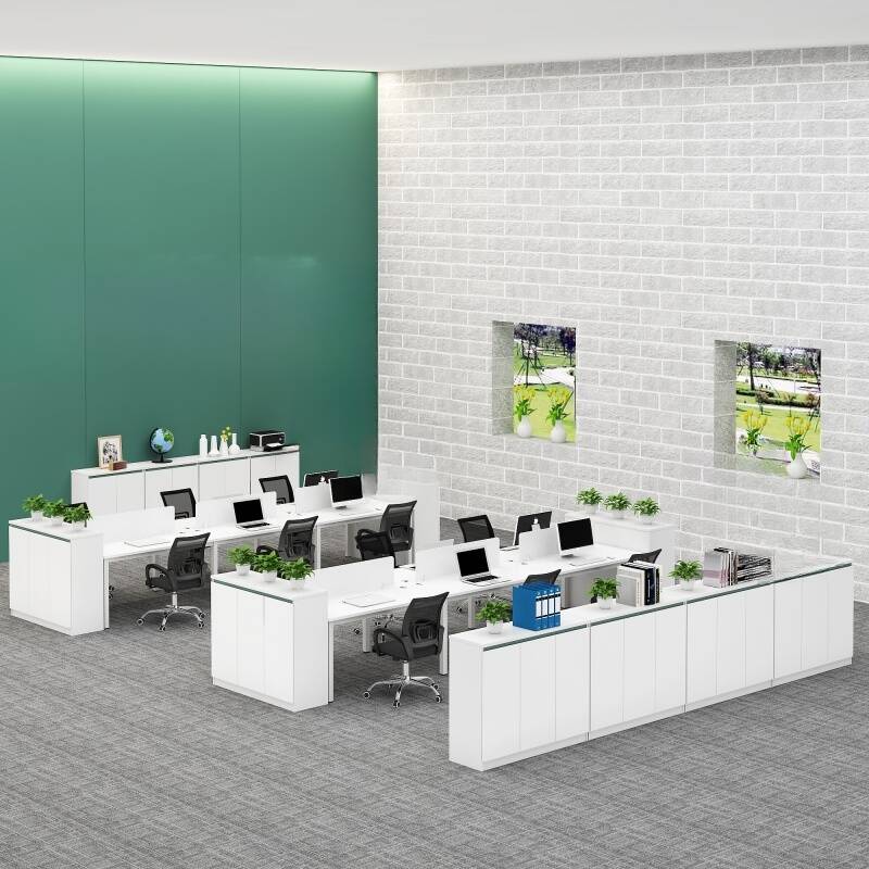 Casual Laminate Office Console Cabinet with Shelf Unit, Locker, Locking Door, 2-Wide/1-Wide