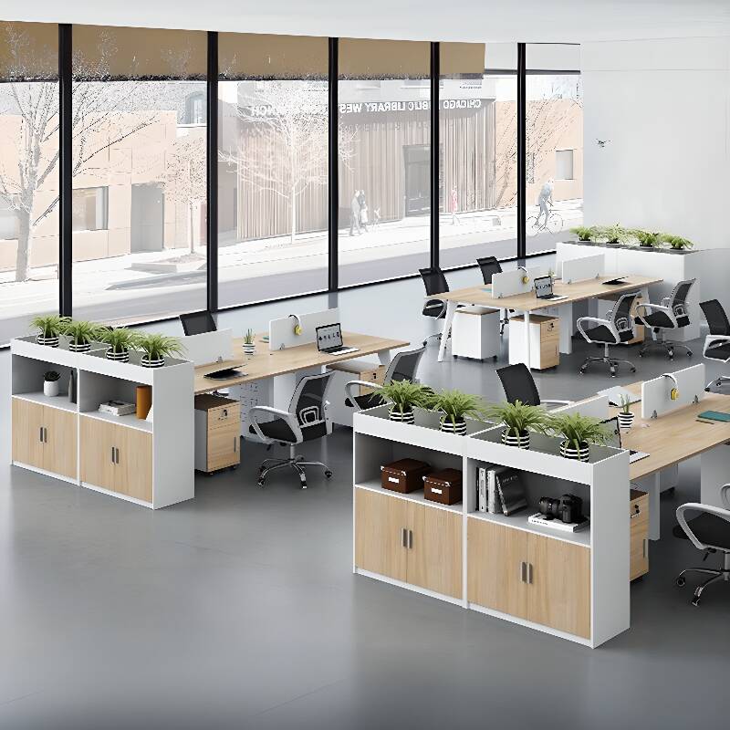 Casual Manufactured Wood Credenza with Shelf Unit and Locker, Available in 8 Doors/4 Doors/2 Doors, 4-Wide/3-Wide/2-Wide