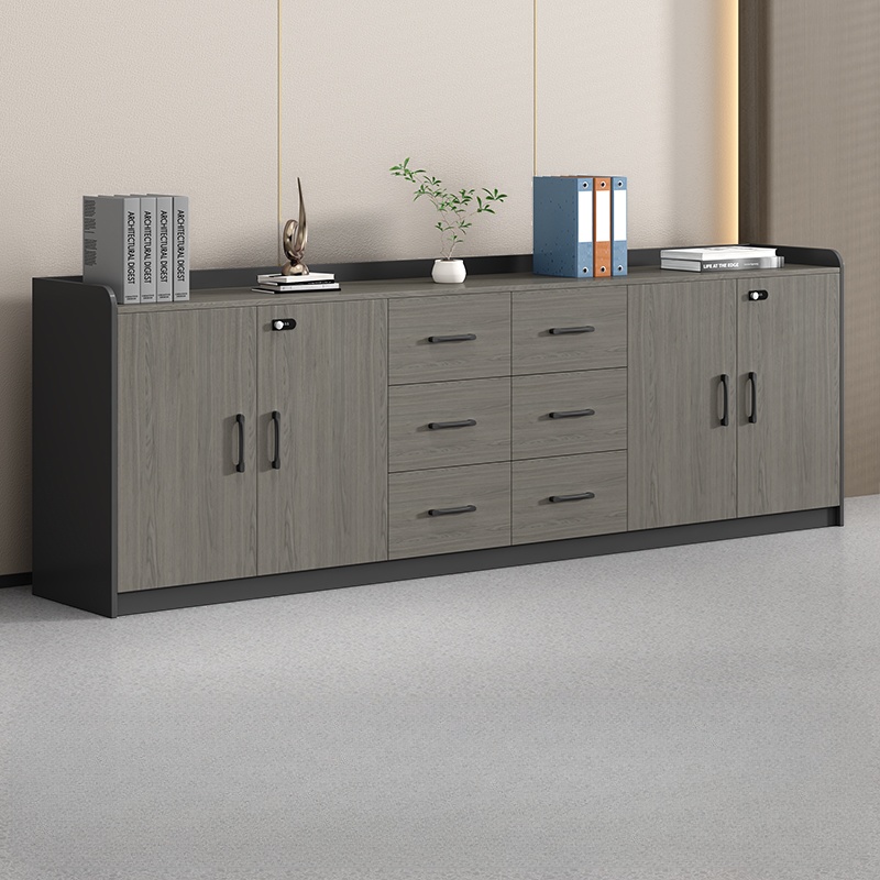 Base Cabinet with Stockroom Storage, Safe and 3-Wide/2-Wide/1-Wide Compartments