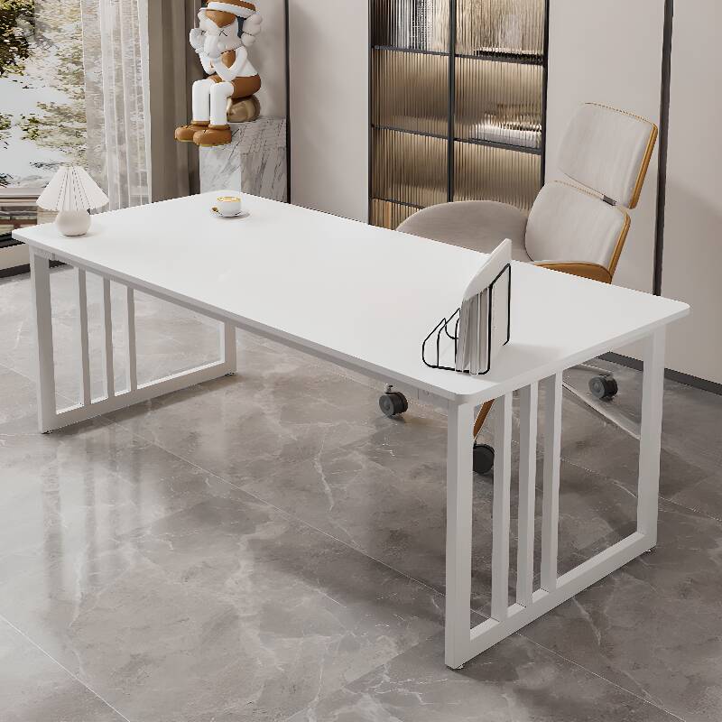 Trendy Rectangular Manufactured Wood Writing Table