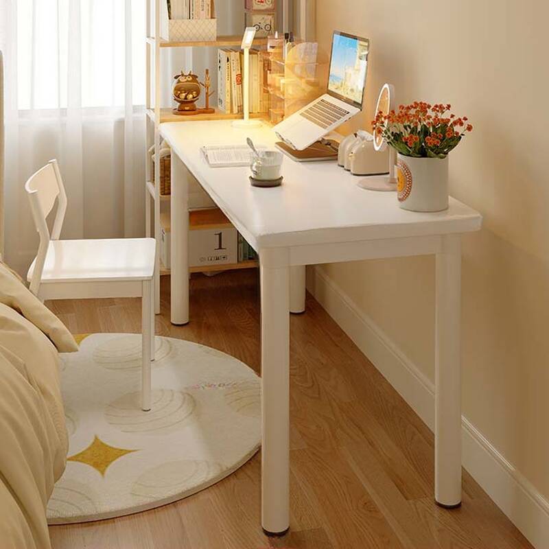 Modern Rectangular Chalk Laminate Writing Table