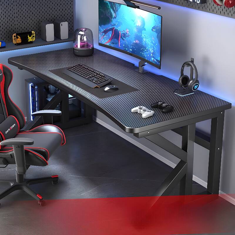 Free Form Alloy Office Computer Desk with Cable Management