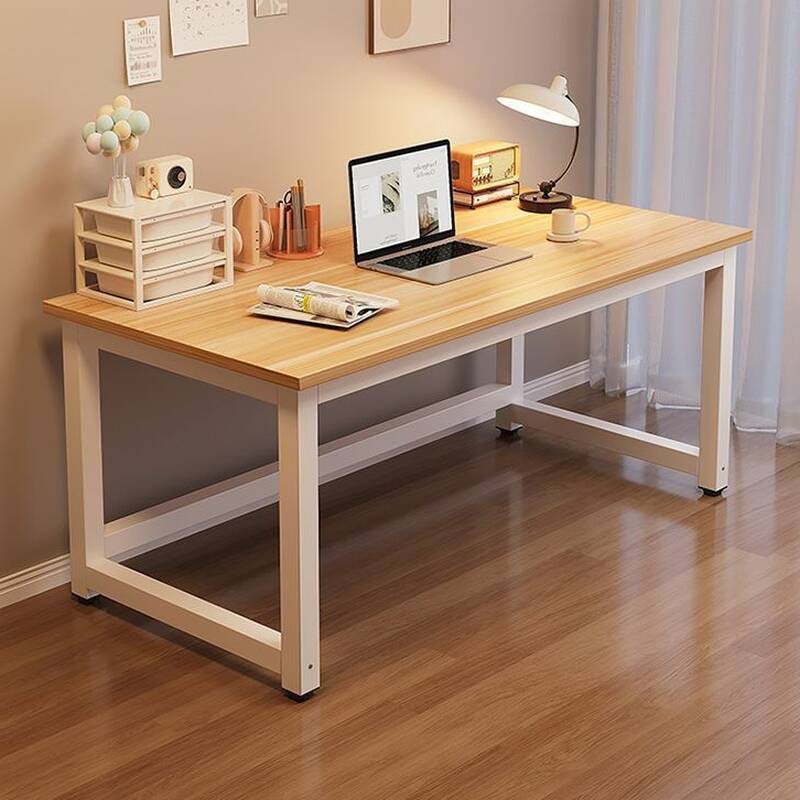 Trendy Rectangular Laminate Writing Table with Unfinished Colour