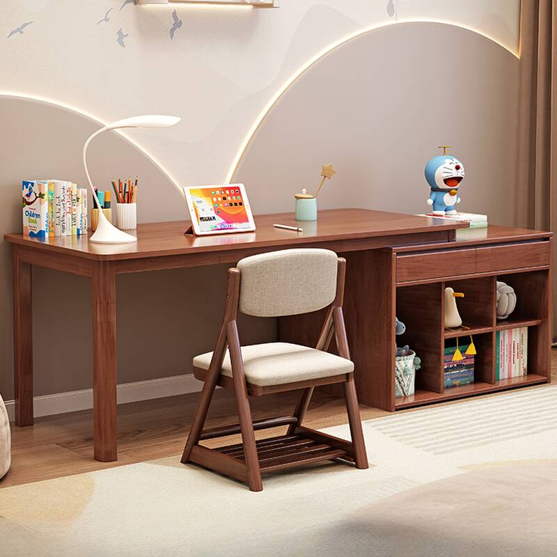 Modern L-Shape Office Computer Desk with Drawers, Exterior Shelf, Reversible Corner, and CPU Stand