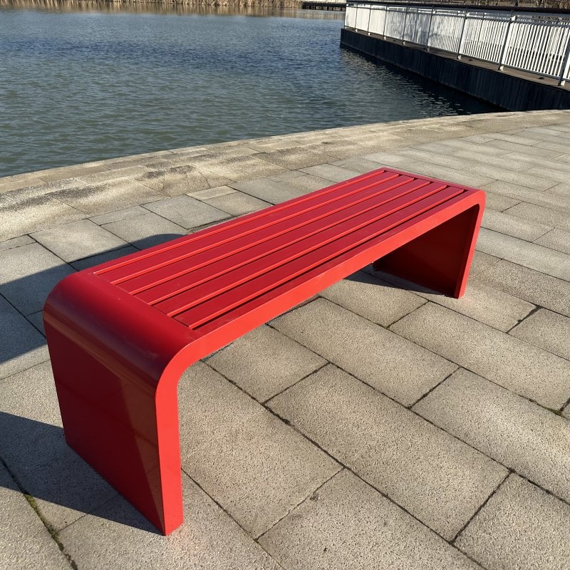 Simple Picnic Bench with Alloy Construction