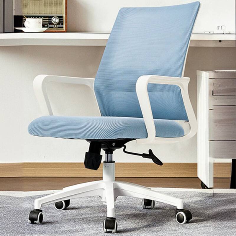 Blue Office Chairs with Lumbar Support and Tilt Available