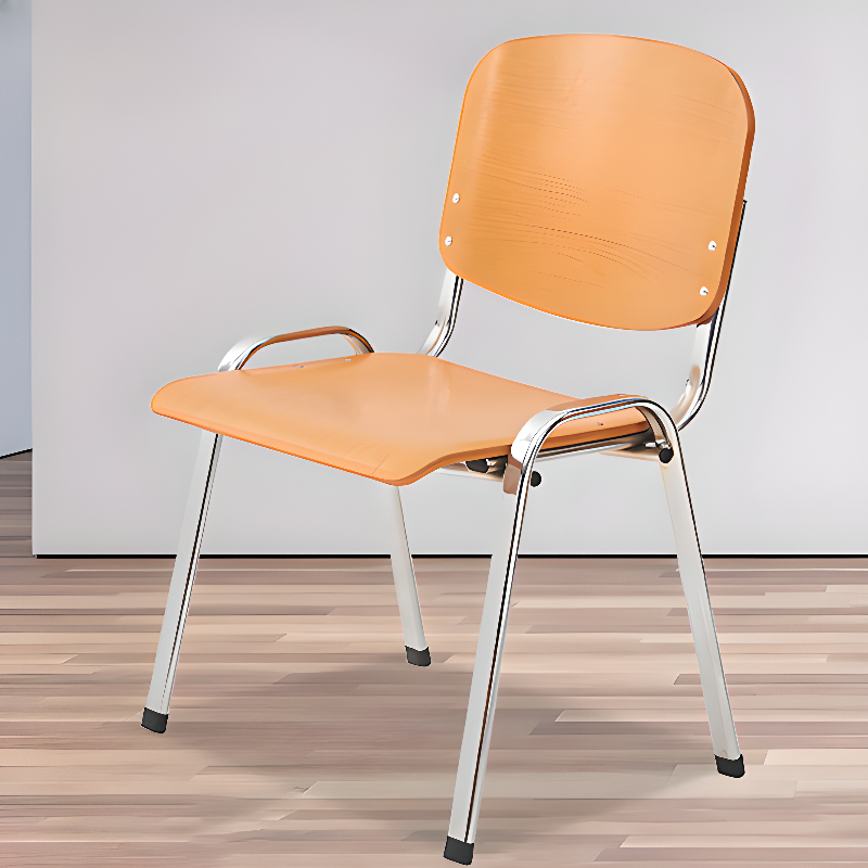 Simple Style Ergonomic Office Chairs with Laminate Butter Colour Waterfall Seat