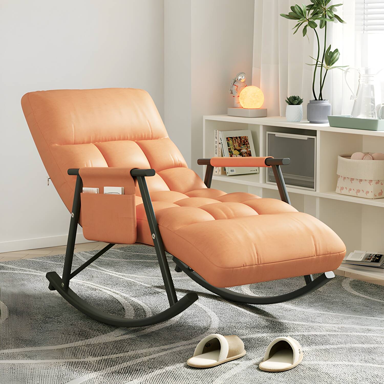 Modern Recliner Chair Upholstered Recliner Chair for Living Room