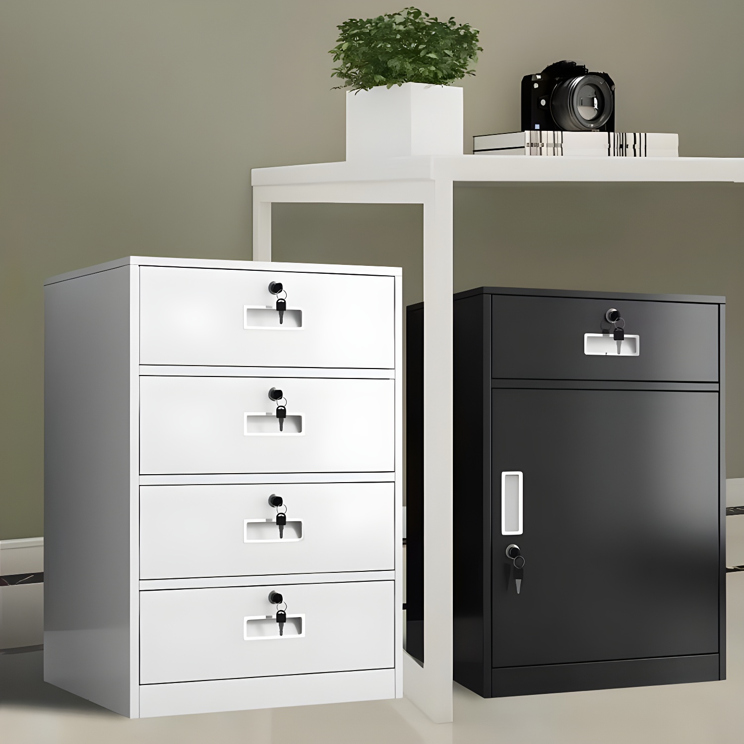 File Cabinet Metal Locking Drawers Plain Vertical File Cabinet