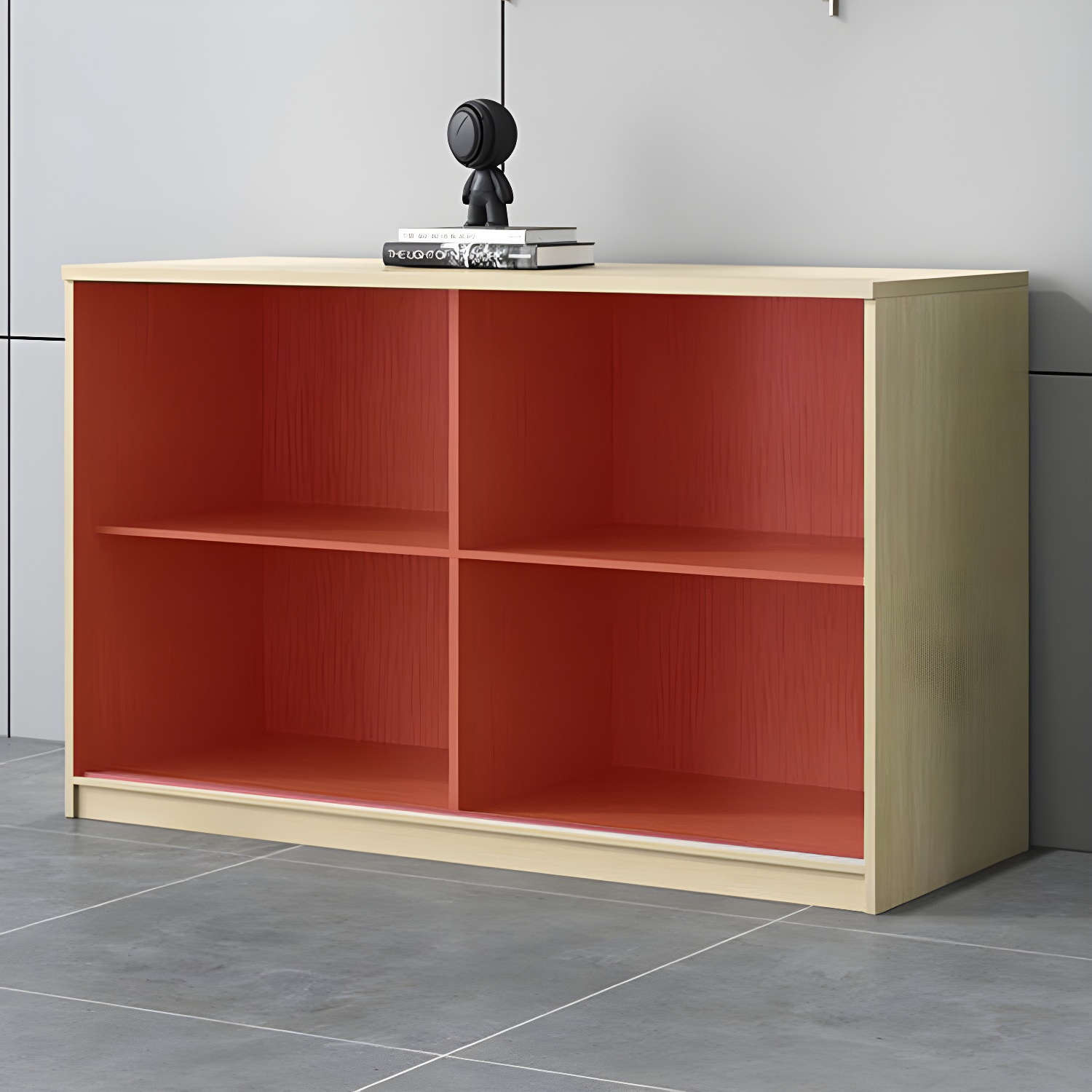 Wood Lateral File Cabinet Modern Storage Shelves File Cabinet with Lock