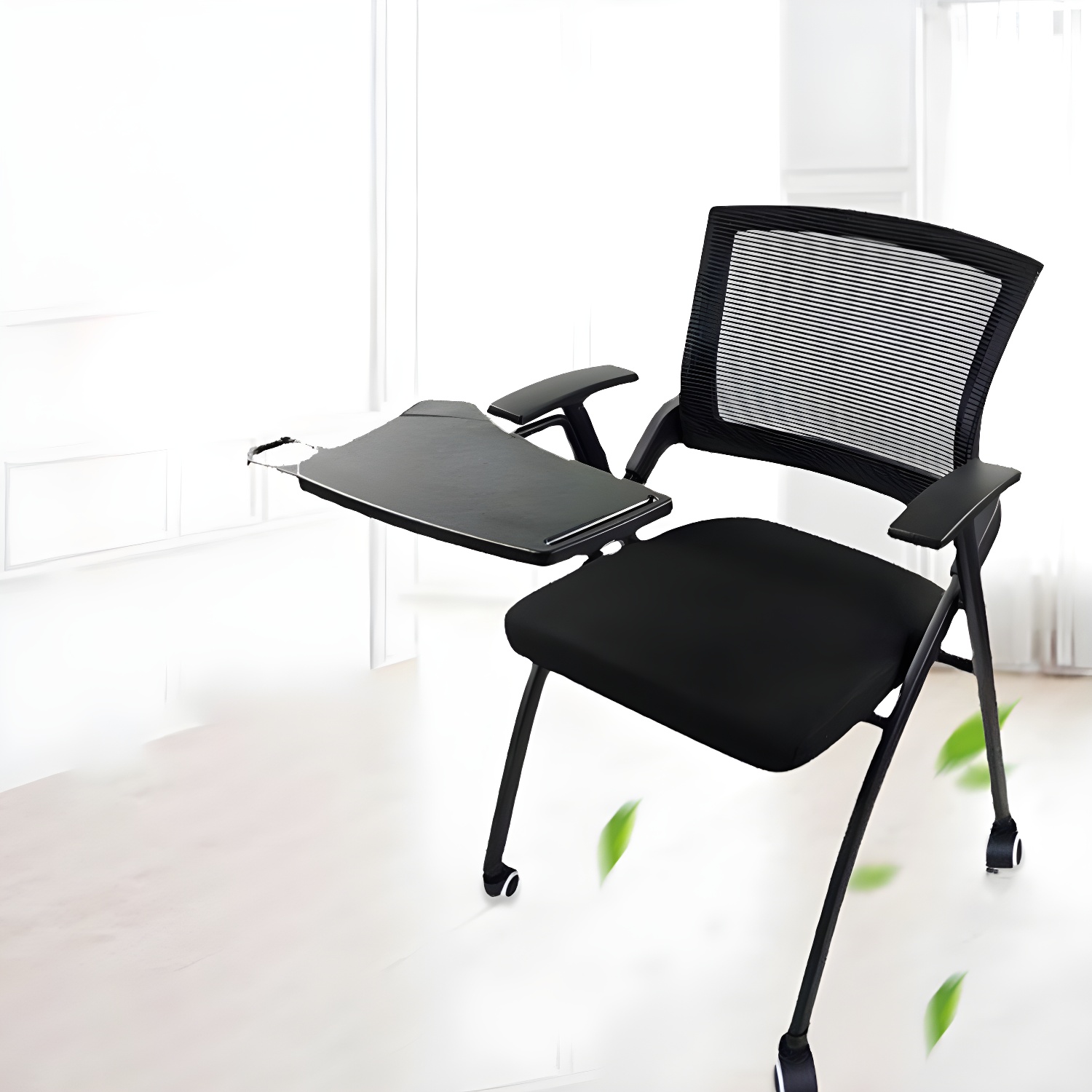 Contemporary Ergonomic Guest Chair Mid-Back Conference Chair