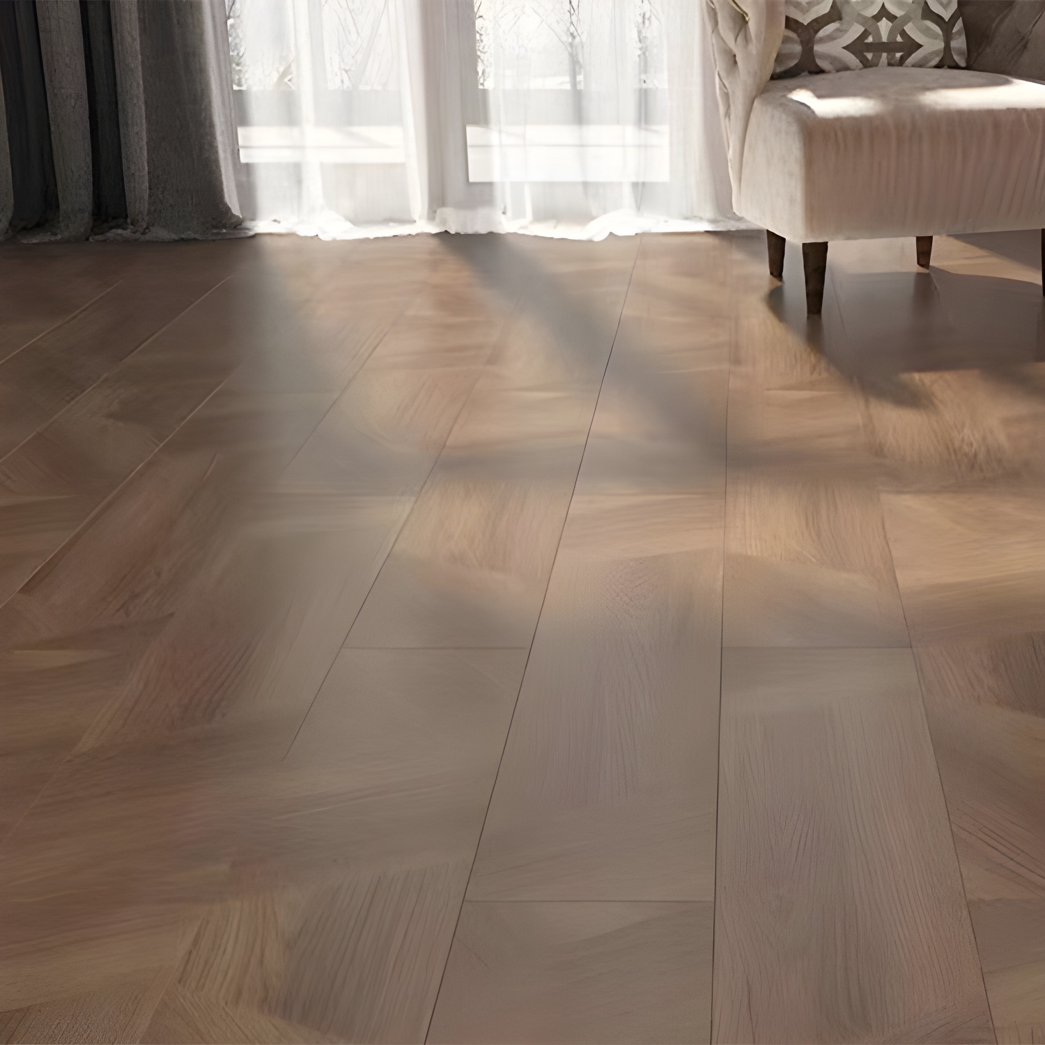 Waterproof Laminate Floor Solid Wood Laminate Plank Flooring with Click Lock