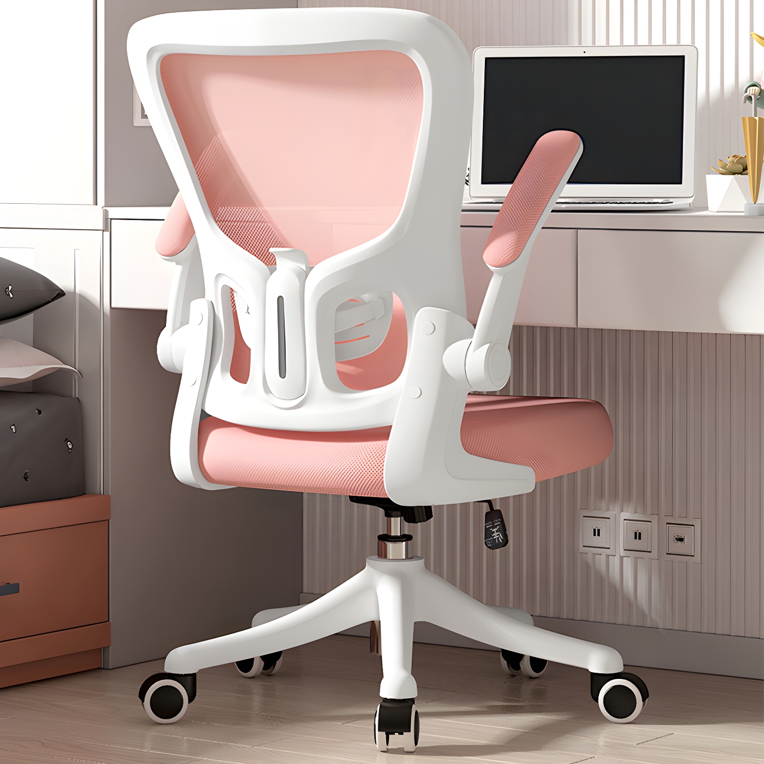 Modern Mesh Back Office Chair Height Adjustable Desk Chair for Office