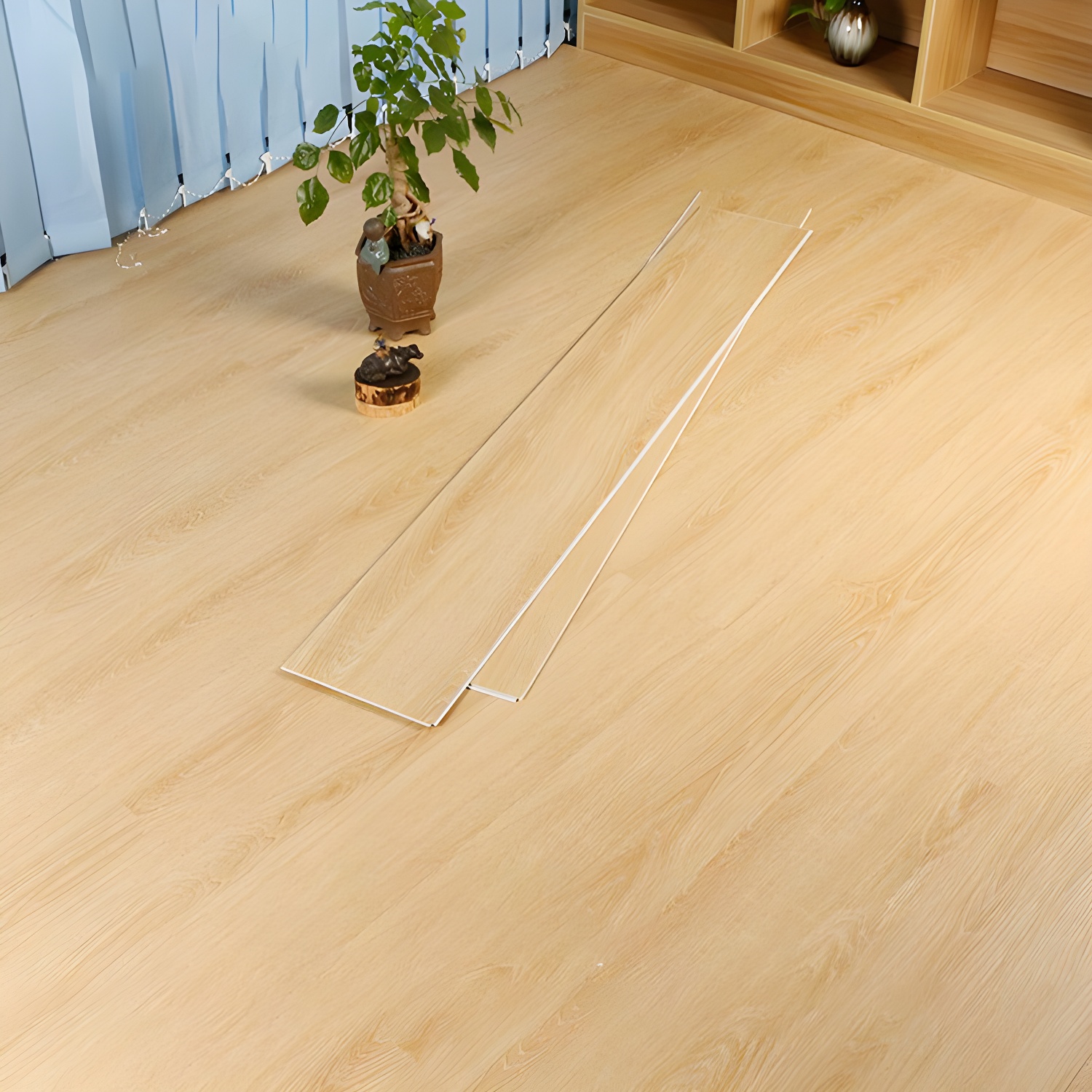 Scratch Resistant WaterProof Laminate Wood Planks - Low Gloss Smooth Surface