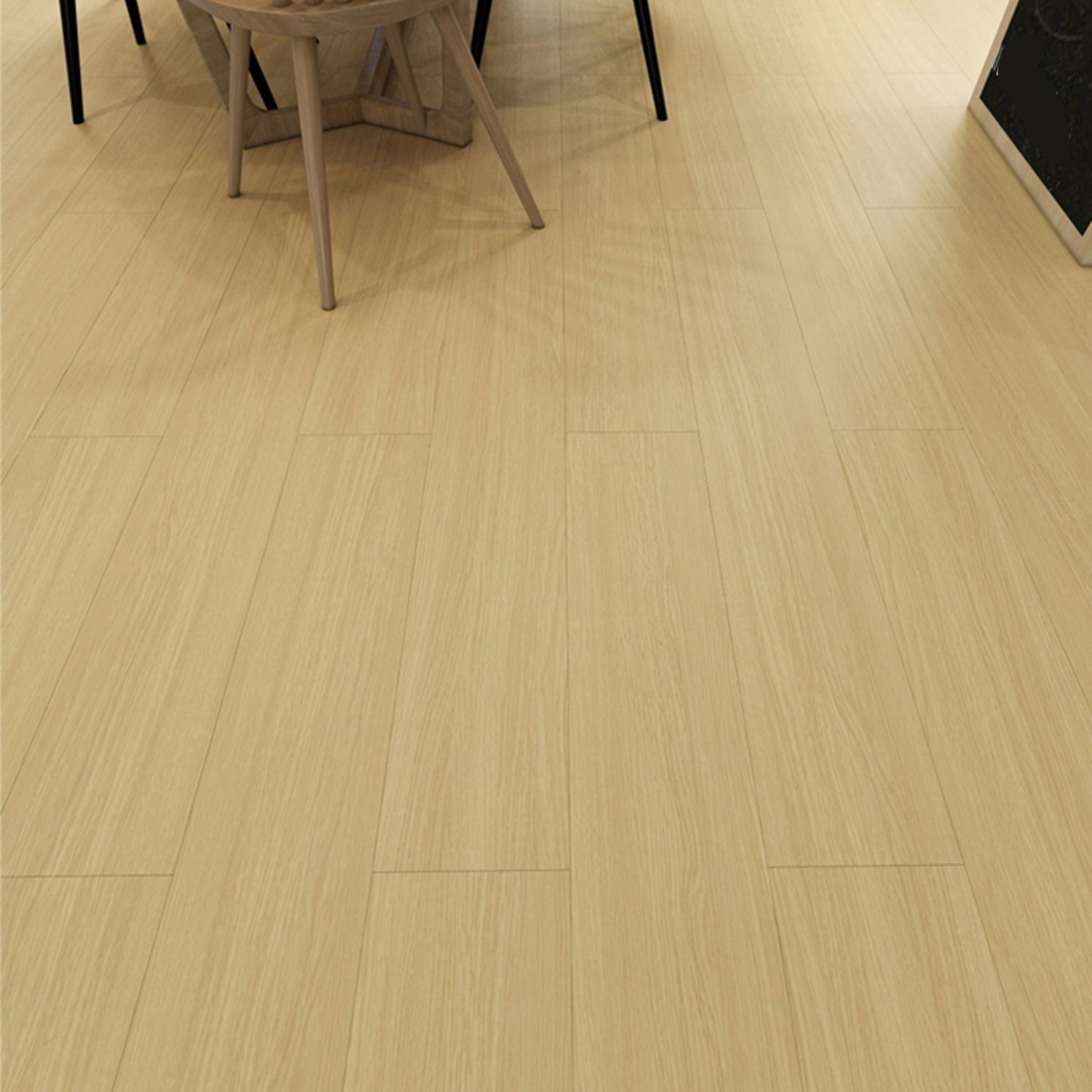 Scratch Resistant Laminate Flooring - Waterproof and Stain-Resistant 12mm Thickness Wooden Planks